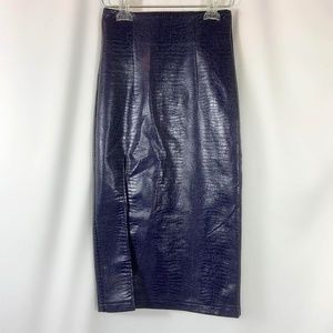 TOPSHOP SNAKEPRINT SKIRT